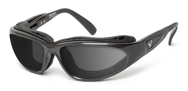 7eye by Panoptx Cape Charcoal Frame with multiple lens options