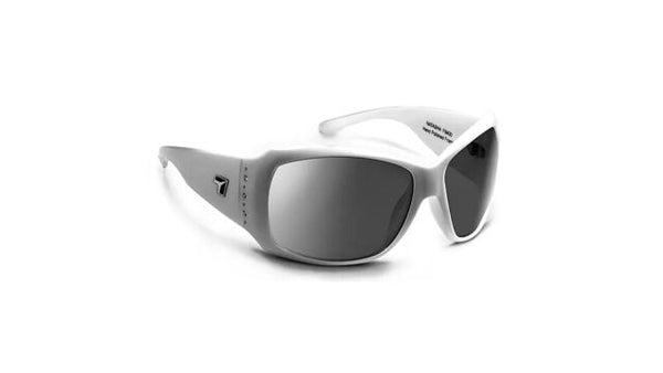 7eye by Panoptx Natasha Glacier White Frame with multiple lens options