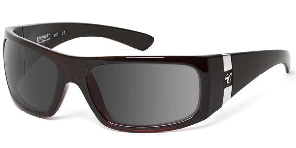 7eye by Panoptx Shaka Mahogany Frame with multiple lens options