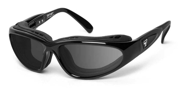 7eye by Panoptx Cape Glossy Black Frame with multiple lens options