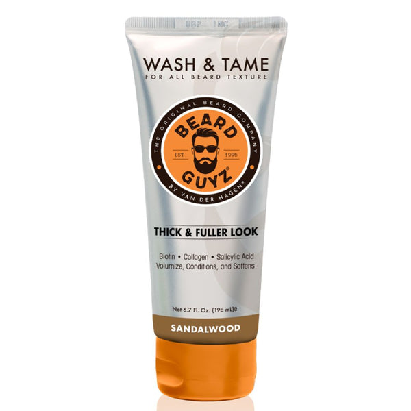 Beard Guyz Wash & Tame 6.7 oz Sandalwood Scent