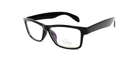 FOCUS ANTI-GLARE Computer Glasses Reduce Blue Light Modern Square Black Glossy