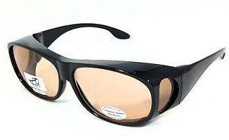 OTG GLARE-X40 Computer Over-Glasses Reduce Blue Light & Eye Fatigue Black