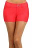 Yelete Red Denim look Women's Jegging Shorts