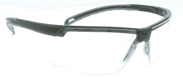 Shooter's Edge Echo Z87.1 Safety Shooting Glasses Clear lens Black frame