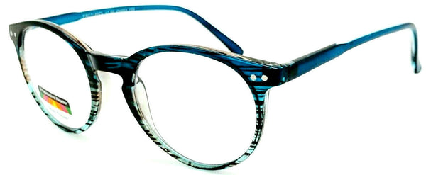 THRICE Vision Multi-Focus Progressive Reading Glass Key Hole crystal color fade