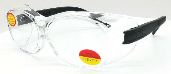 Shooter's Edge OTG Over-the-Glasses Z87.1 Safety Shooting Glasses Clear Lens