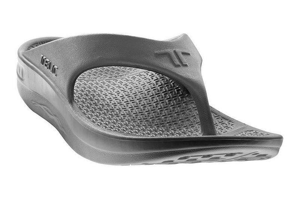 TELIC Flip Flop Comfort Recovery Sandal Lightweight Waterproof Dolphin Gray