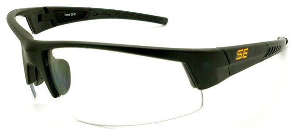 Shooter's Edge Terra II Z87.1 Safety Shooting Glasses Clear lens Matte Black