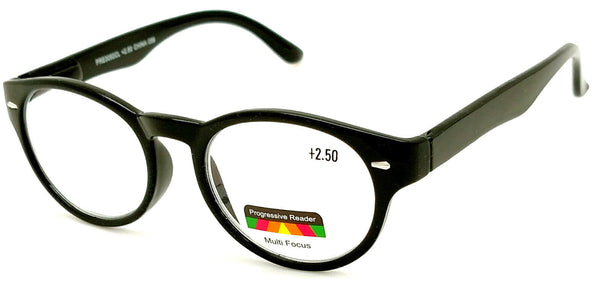 THRICE Vision Multi-Focus Progressive Reading Glass Round Eye spring hinge