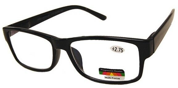 THRICE Vision Multi-Focus Progressive Reading Glass Modern Soft Square