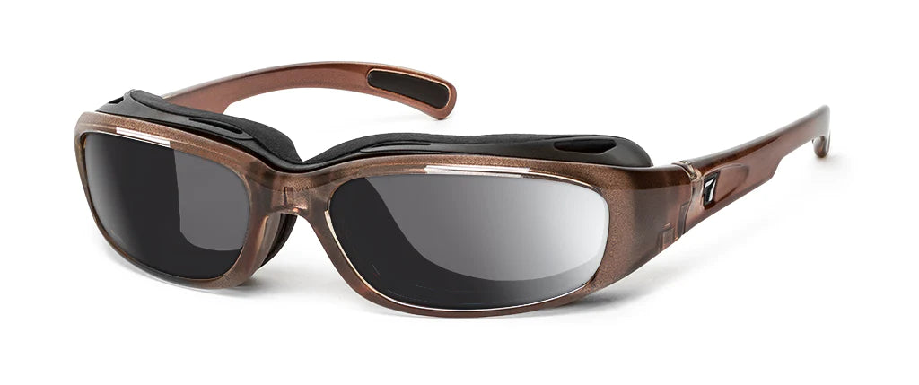 7eye by Panoptx Churada Brown Crystal Airshield with multiple lens options