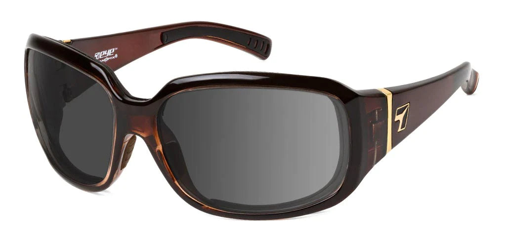 7eye by Panoptx Mistral Crystal Chocolate Frame with multiple lens options
