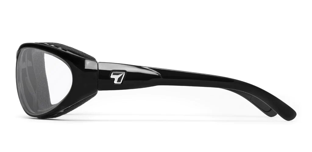 7eye by Panoptx Cyclone Glossy Black Frame with multiple lens options
