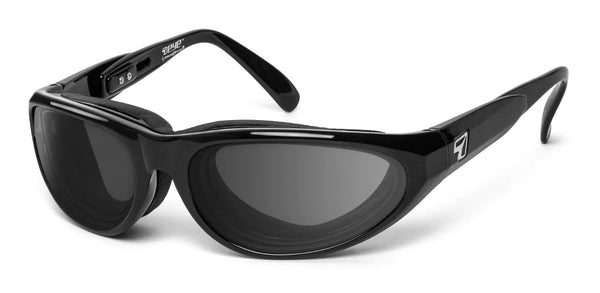 7eye by Panoptx Diablo Glossy Black Frame with multiple lens options