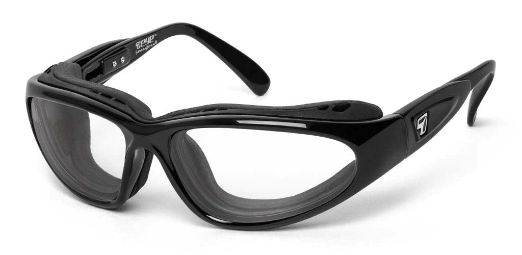 7eye by Panoptx Cape Glossy Black Frame with multiple lens options