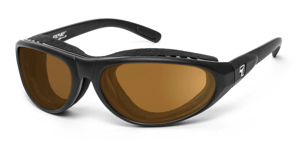 7eye by Panoptx Cyclone Matte Black Frame with multiple lens options