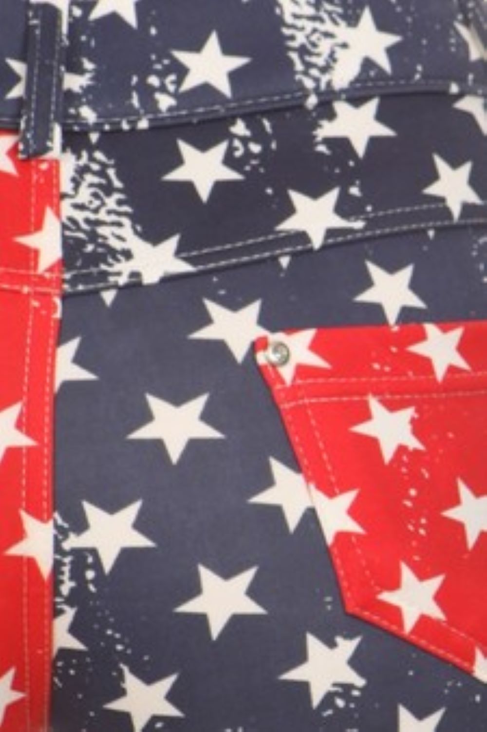Yelete Star Spangled American Flag Shorts - Women's Size S/M