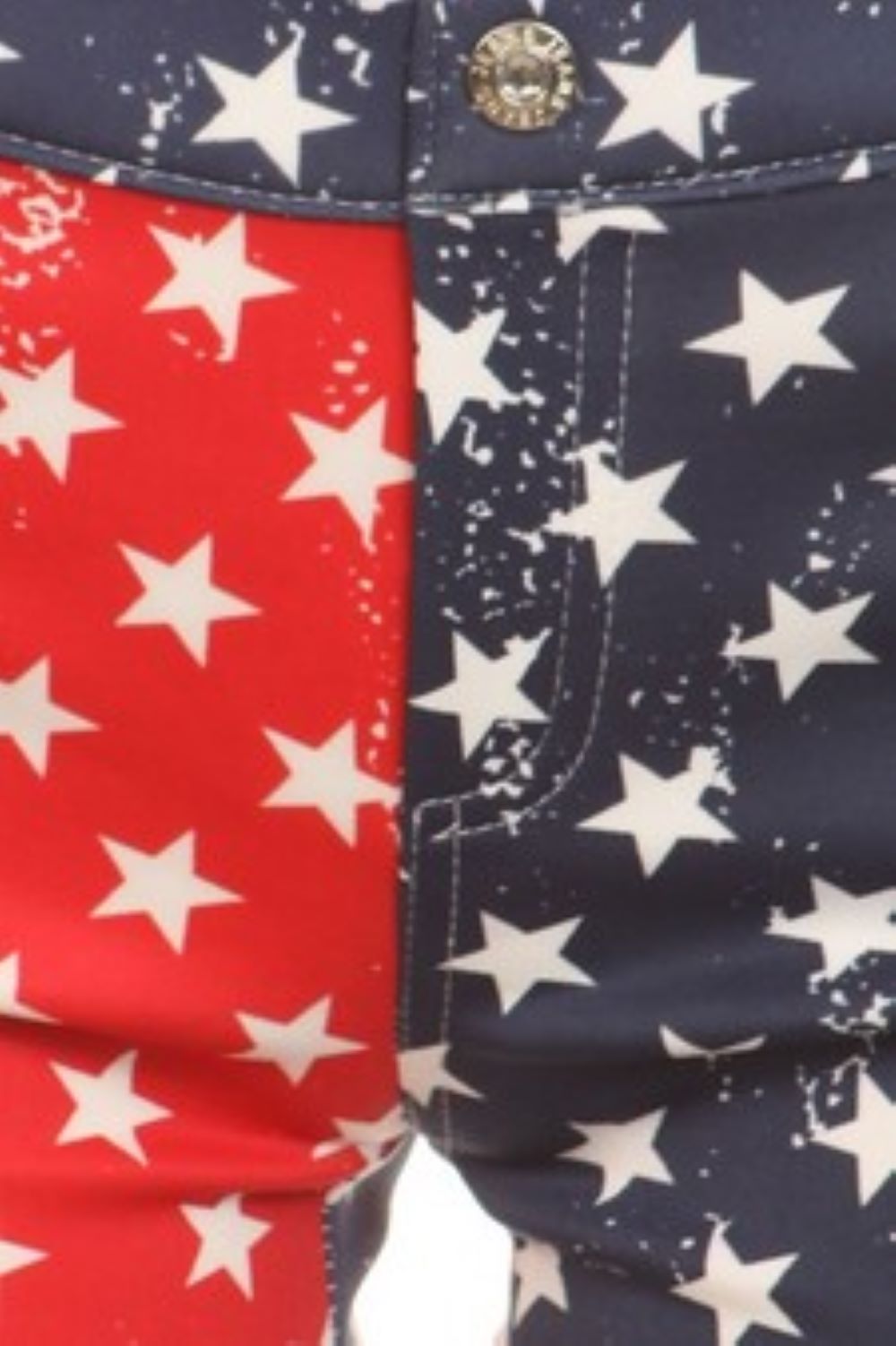 Yelete Star Spangled American Flag Shorts - Women's Size S/M