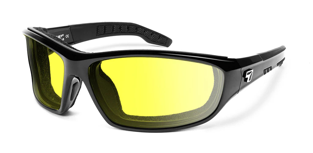 7eye by Panoptx Howling Glossy Black Frame with multiple lens options