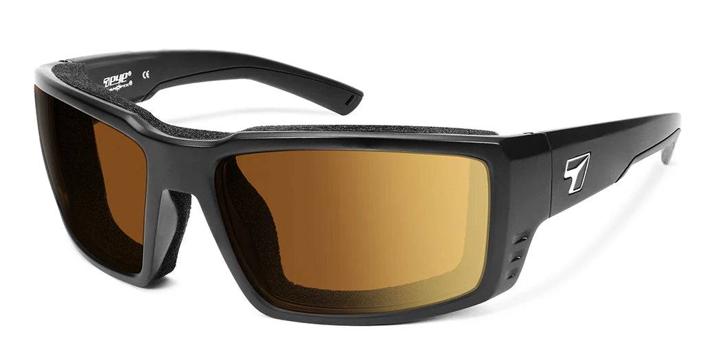 7eye by Panoptx Surge Matte Black Frame with multiple lens options