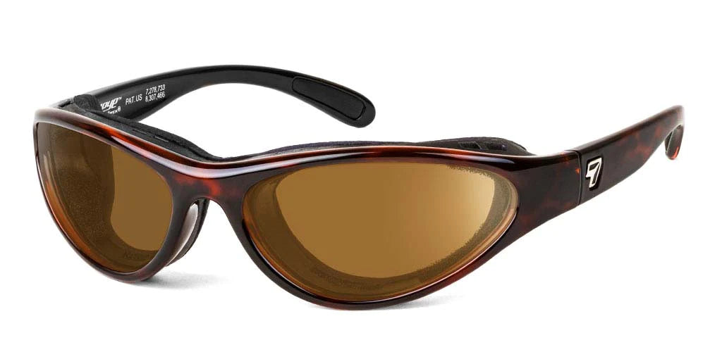 7eye by Panoptx Viento Dark Tortoise Airshield with multiple lens options