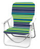 Caribbean Joe Folding Beach Chair multiple colors