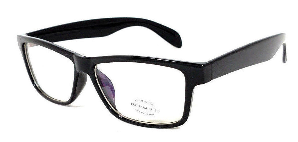 Glare-X Night Driving Glasses Reduces Glare Modern Square Black