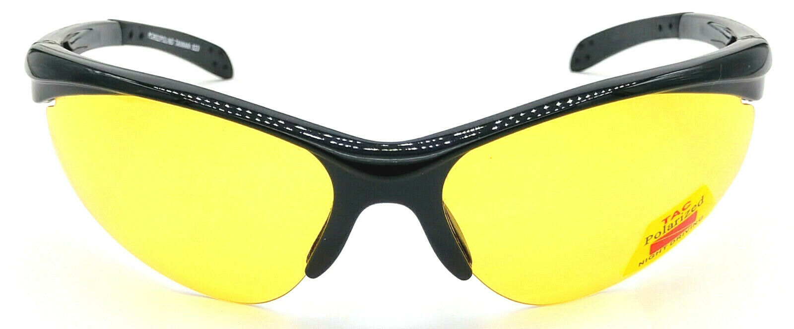 GLARE-X Night Driving Optics Yellow Polarized Lenses Reduce Glare Semi-Rimless