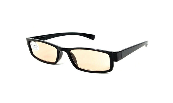 FOCUS ANTI-GLARE Computer Glasses Reduces Blue Light & Fatigue Black Half-Eye