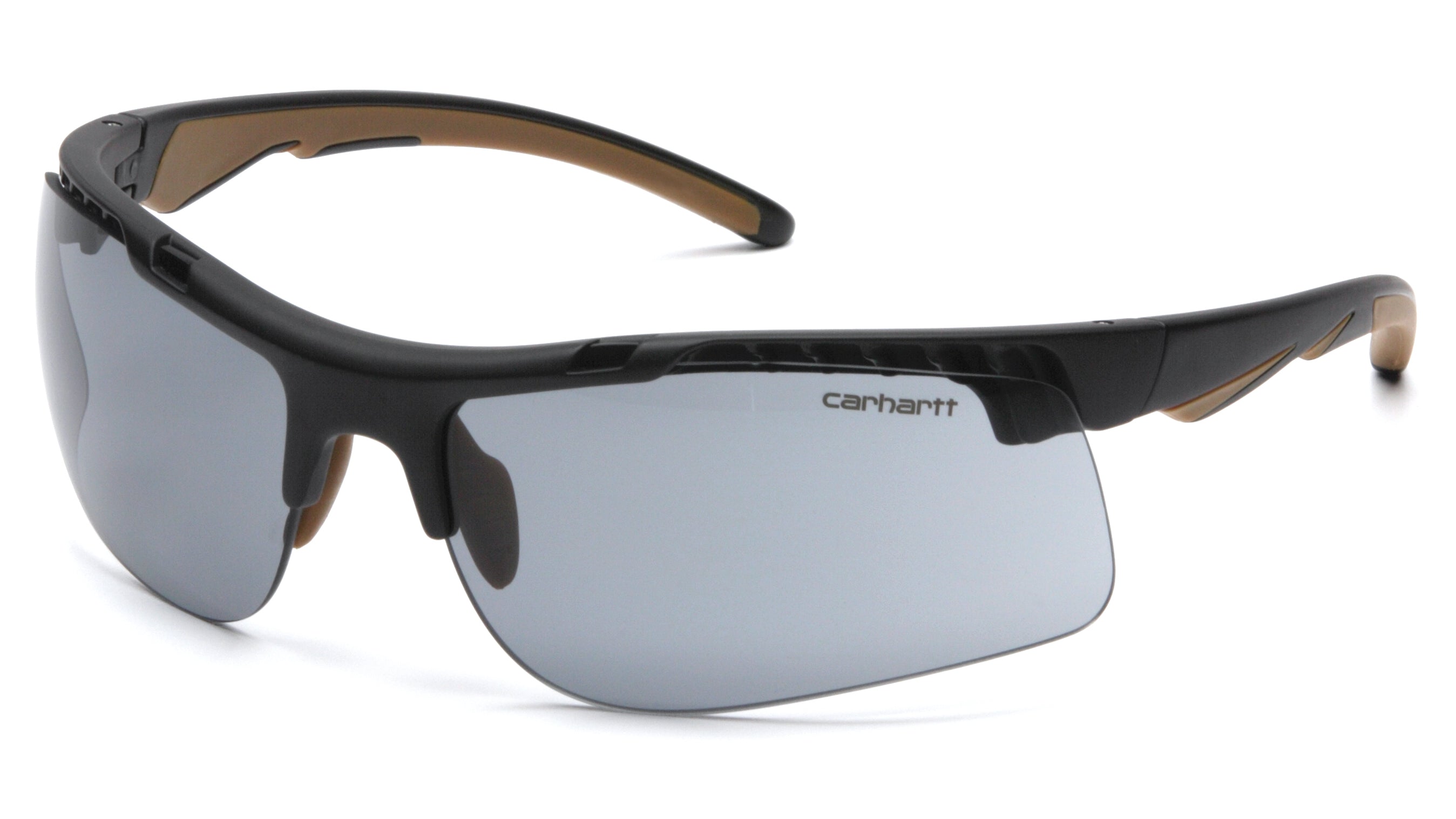 Carhartt Rockwood Semi-Rimless Anti-Fog Vented Safety Glasses-Lens Options