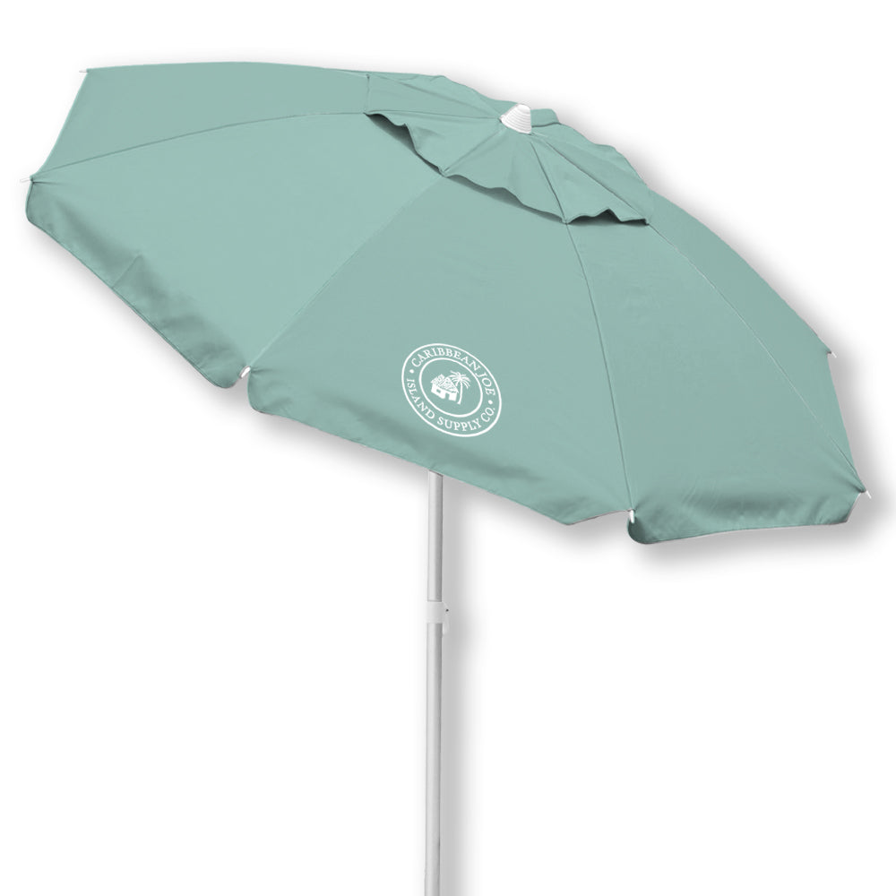 Caribbean Joe 6.5 Ft. Beach Umbrella with UV multiple colors
