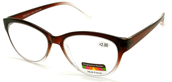 THRICE Vision Multi-Focus Progressive Reading Glass Cat Eye