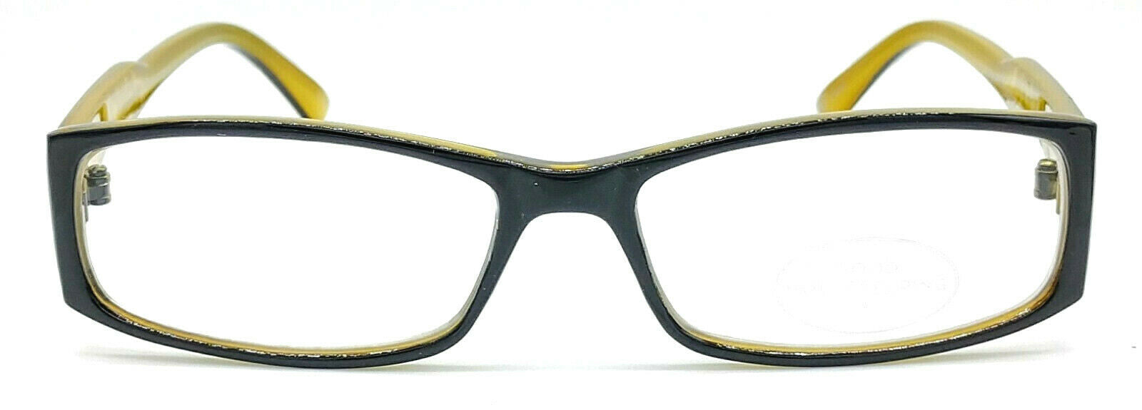 Personal Optics Rectangle Two-Tone Black & Green with Vine pattern New