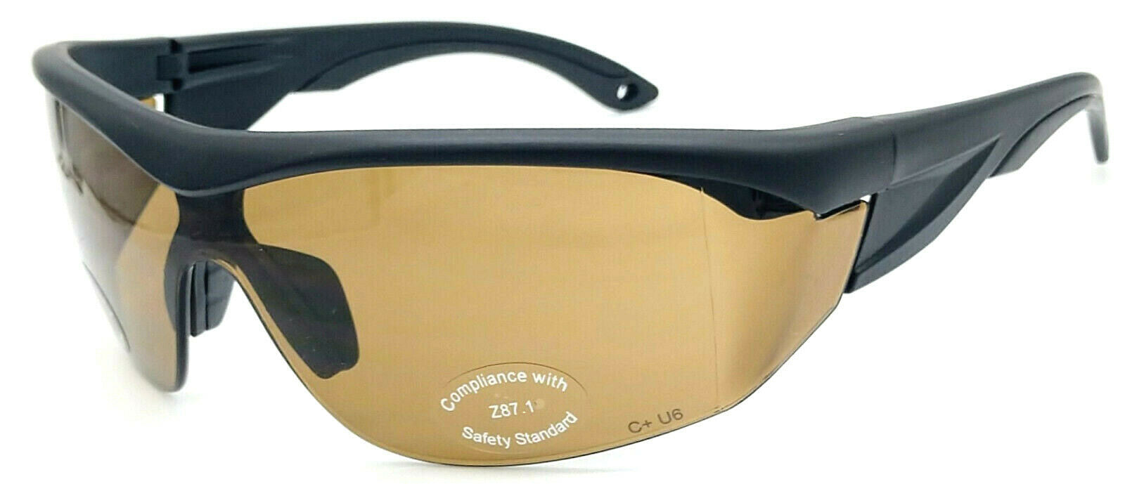 Shooter's Edge Terra I Safety Shooting Glasses Solid Lens Semi-Rimless Z87.1