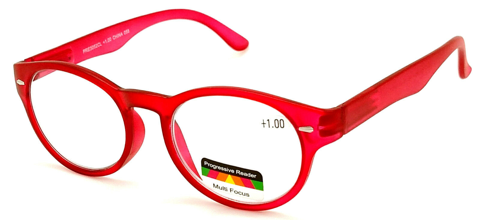 THRICE Vision Multi-Focus Progressive Reading Glass Round Eye spring hinge
