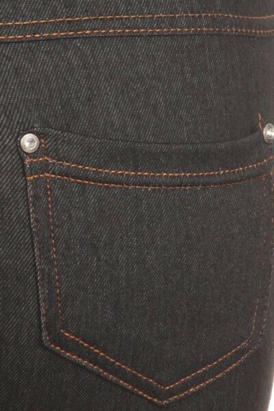 Yelete Original 4 pocket Capri Black Jean Jegging Regular fit