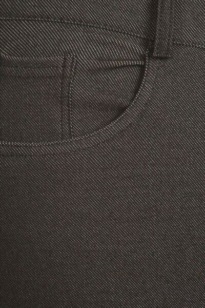 Yelete Women's Cotton-Blend 5-Pocket Skinny Jegging Black - Plus Size