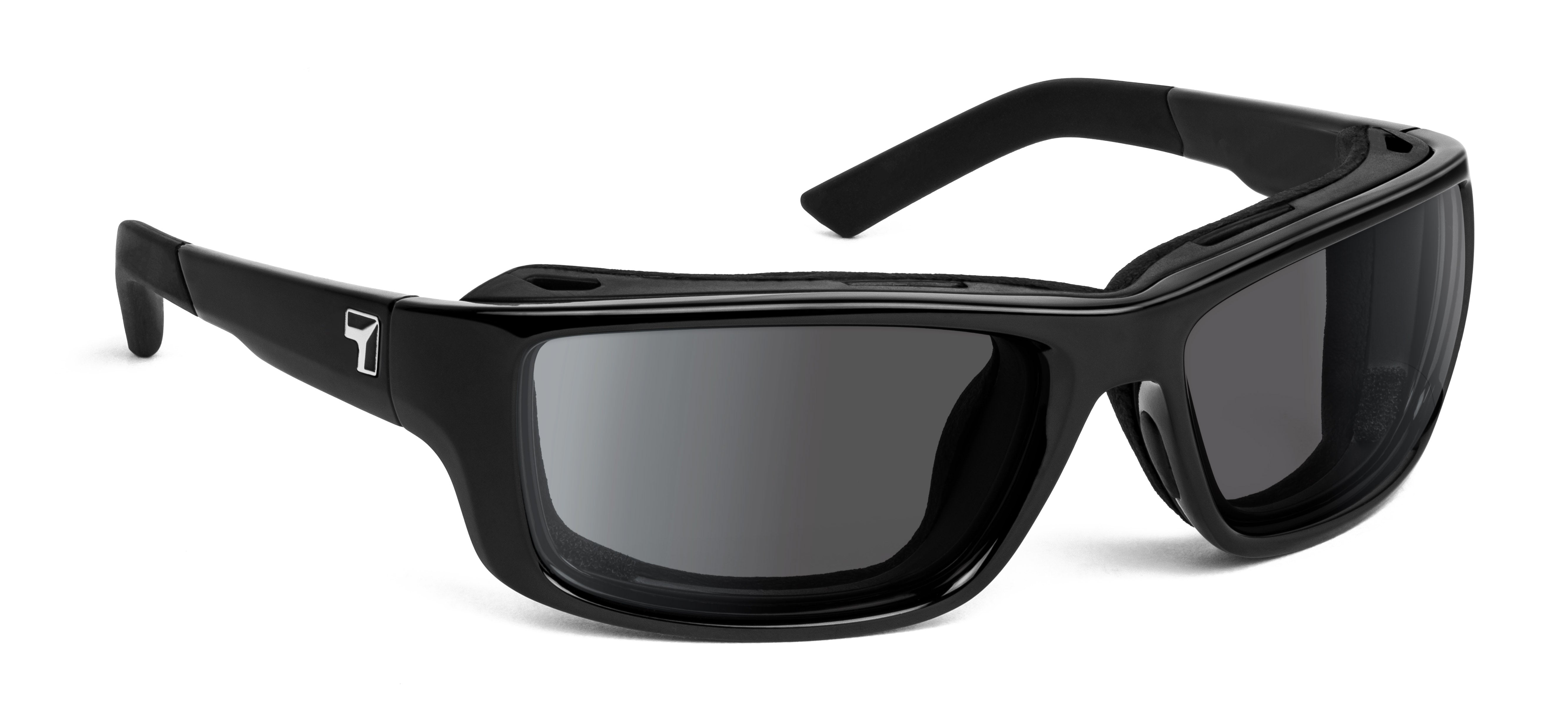 7eye by Panoptx Notus Glossy Black Frame with multiple lens options