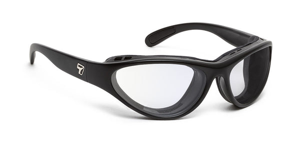 7eye by Panoptx Viento Matte Black Airshield with multiple lens options